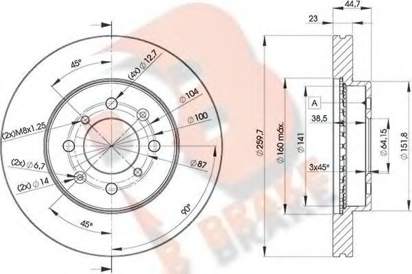 Disc frana