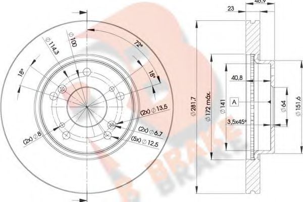 Disc frana