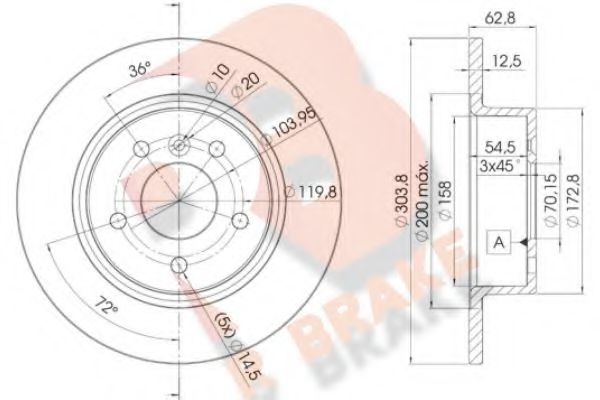 Disc frana