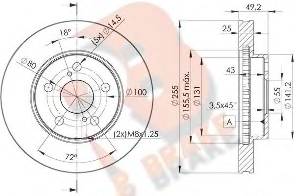 Disc frana