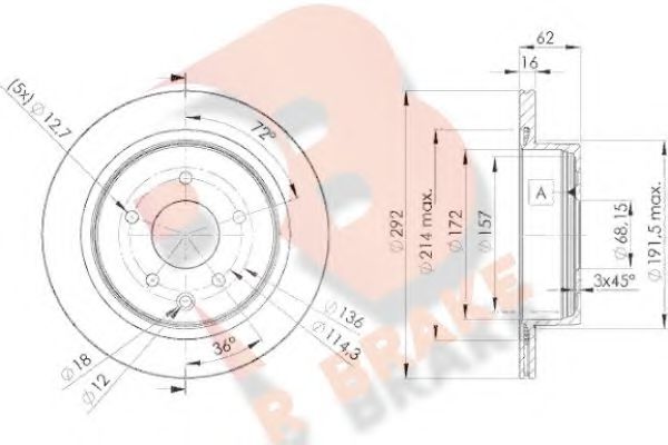 Disc frana