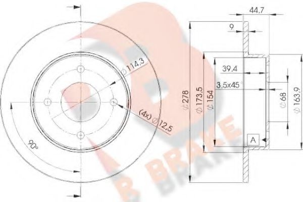 Disc frana