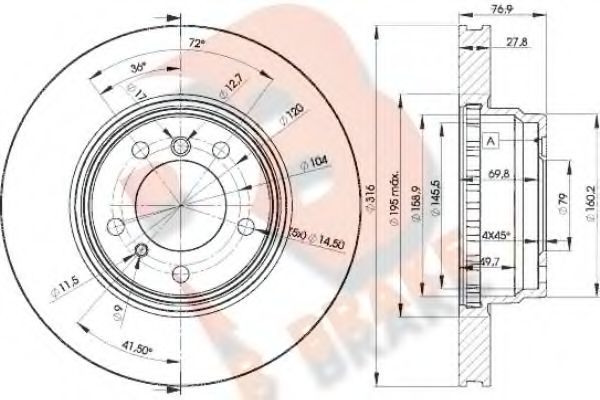 Disc frana