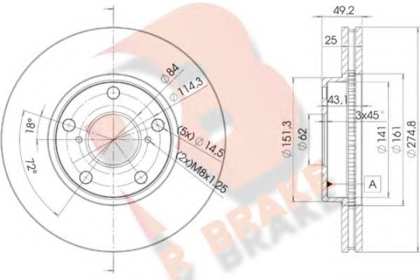 Disc frana