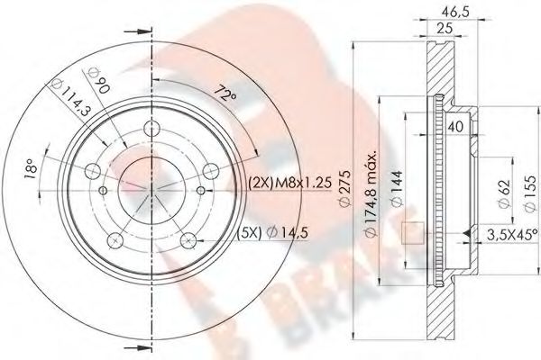 Disc frana