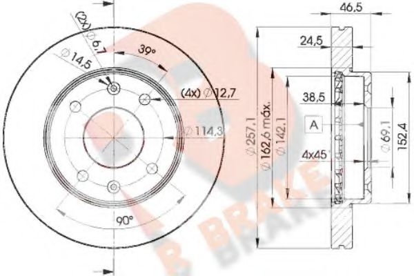 Disc frana