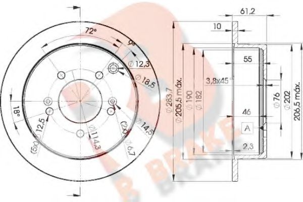 Disc frana