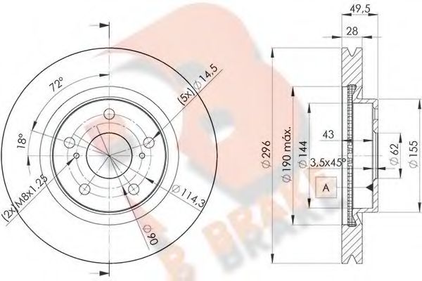 Disc frana