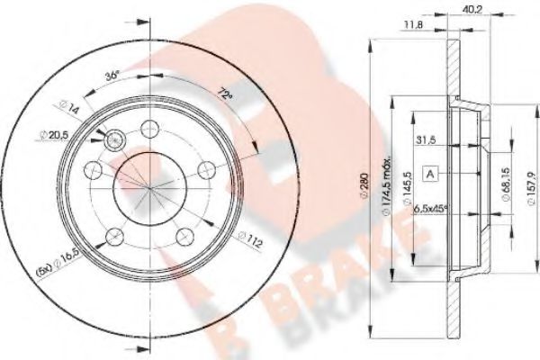 Disc frana