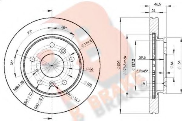 Disc frana