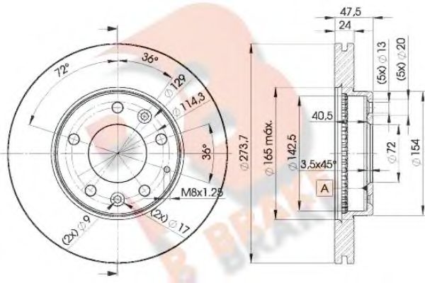 Disc frana