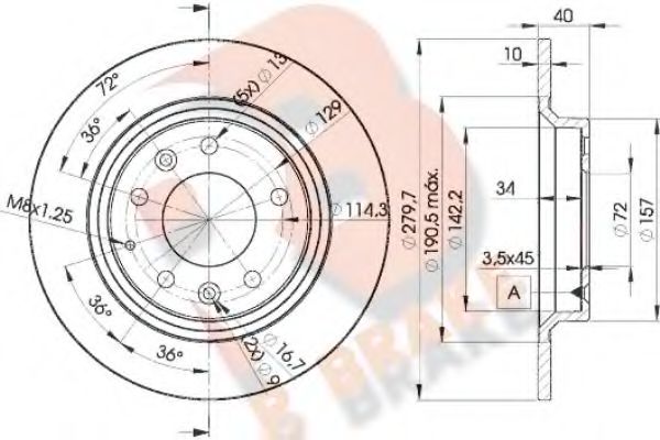 Disc frana