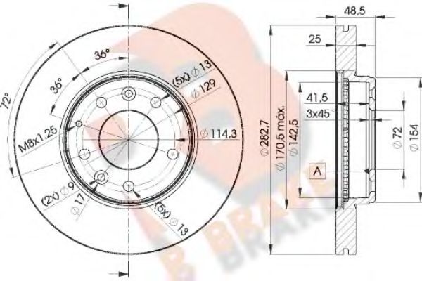 Disc frana