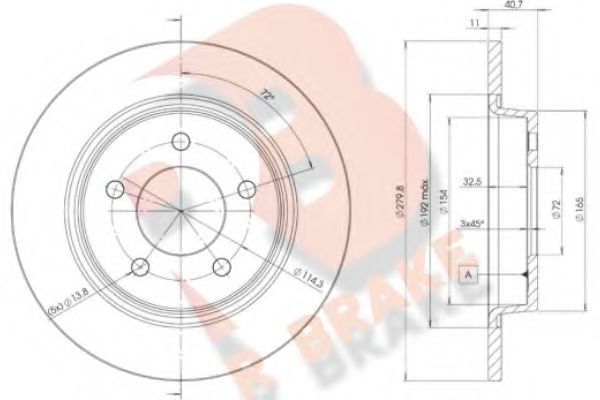 Disc frana