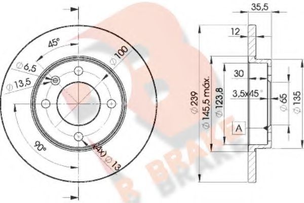 Disc frana