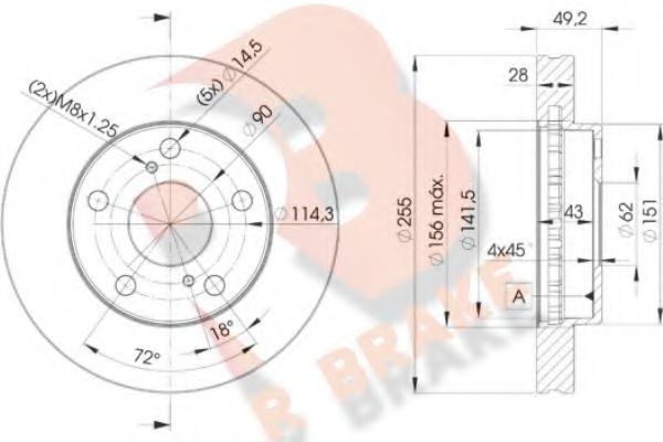 Disc frana