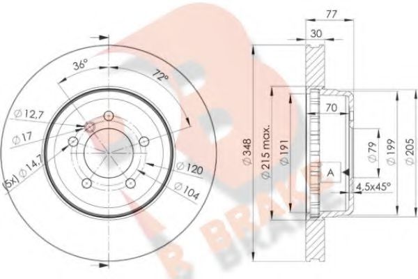 Disc frana