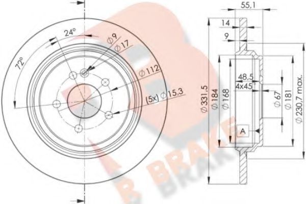 Disc frana