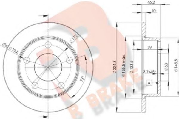 Disc frana