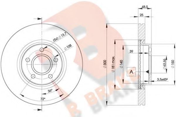 Disc frana