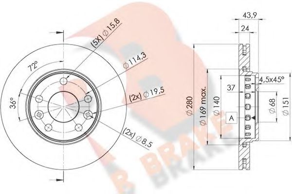 Disc frana