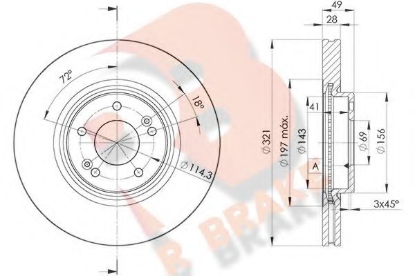 Disc frana