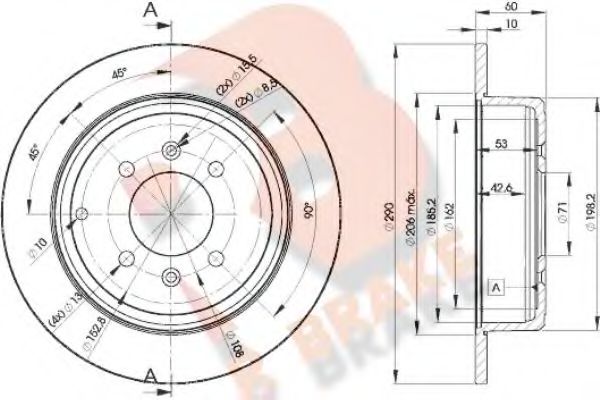 Disc frana