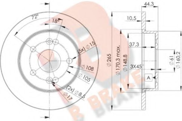 Disc frana