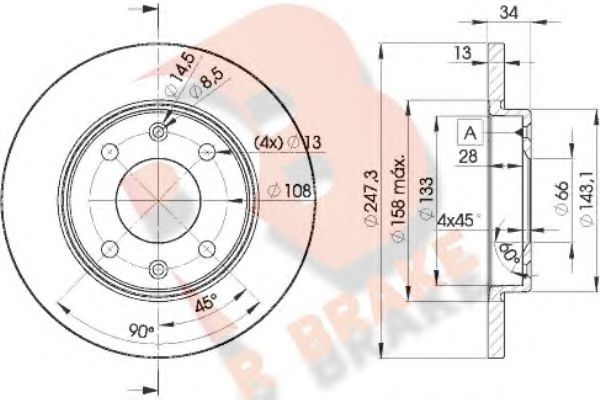 Disc frana