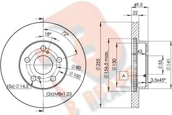 Disc frana