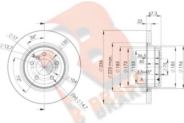 Disc frana