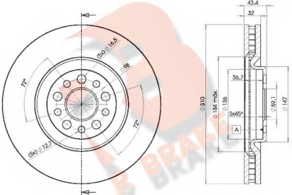 Disc frana