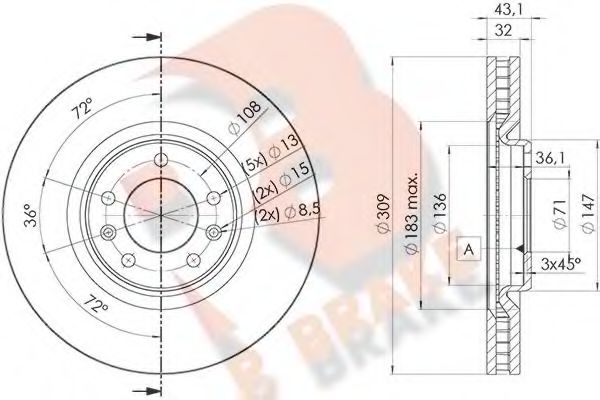 Disc frana