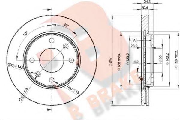 Disc frana