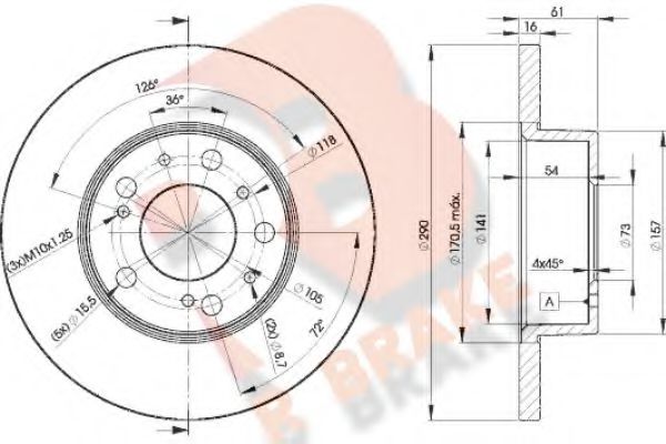 Disc frana