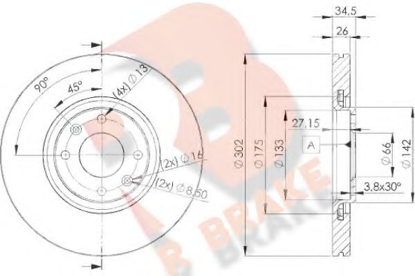 Disc frana