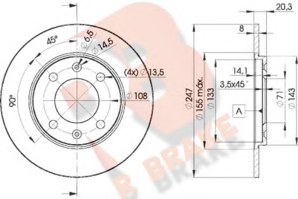 Disc frana