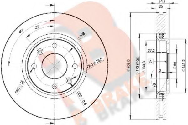 Disc frana