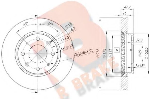 Disc frana