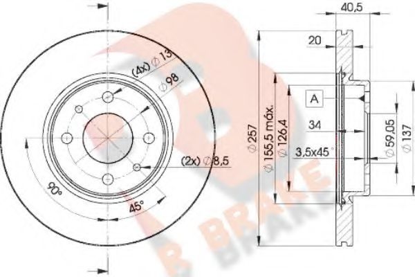 Disc frana