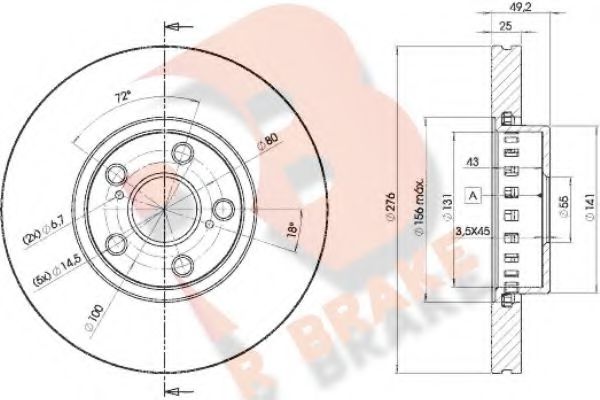 Disc frana