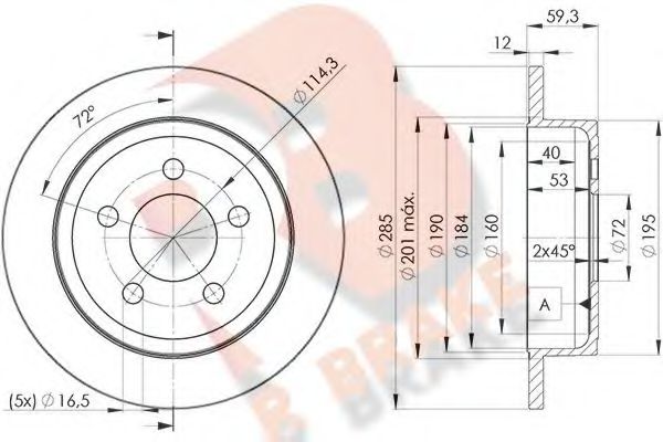 Disc frana