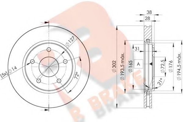 Disc frana