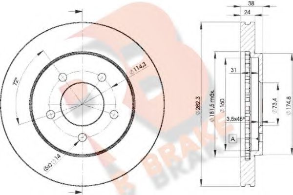 Disc frana