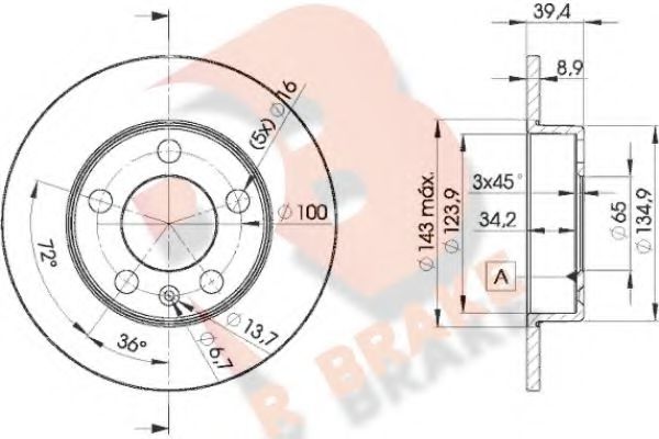 Disc frana