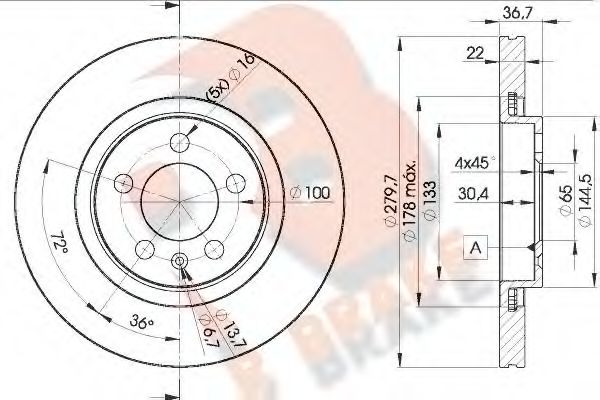 Disc frana