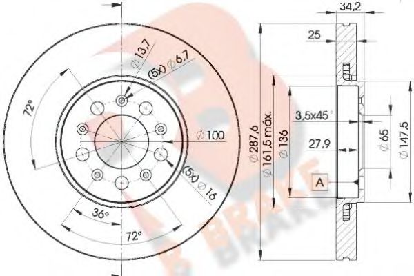 Disc frana