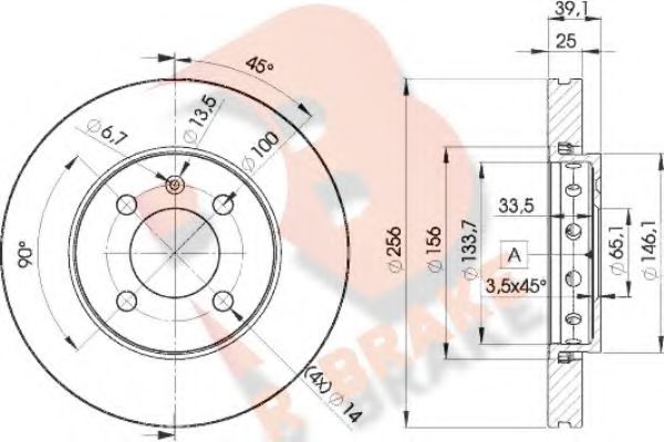 Disc frana