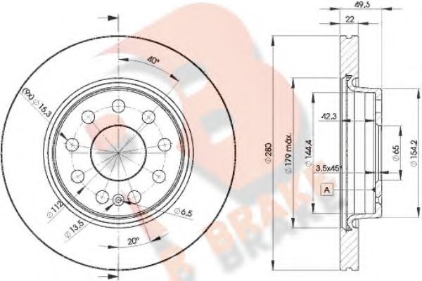 Disc frana