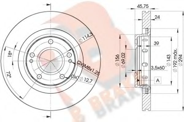 Disc frana